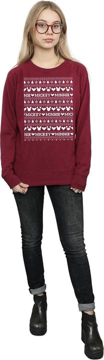 Produktbild Disney Mickey And Minnie Christmas Fair Isle Sweatshirt (L)