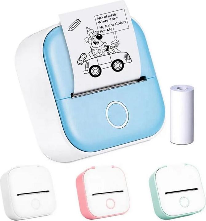 Actual product image Phomemo T02 (Black and white)