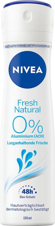 Actual product image NIVEA Fresh Natural (Spray, 150 ml)