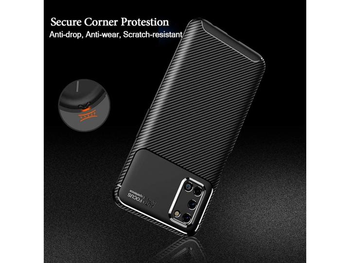 Immagine prodotto Screenguard Custodia Oppo A52 / A72 Cover Carbon Design TPU (Oppo A52, Oppo A72)