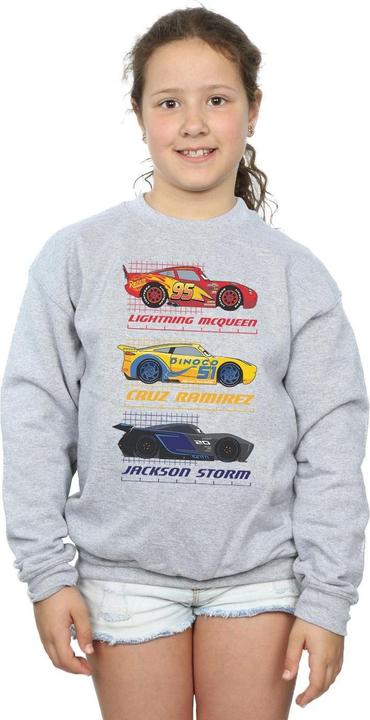 Produktbild Disney Cars Racer Profile Sweatshirt Mädchen (140, 146)