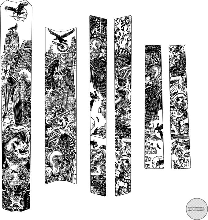 Image du produit Slicy protection de cadre sublimistick glossy