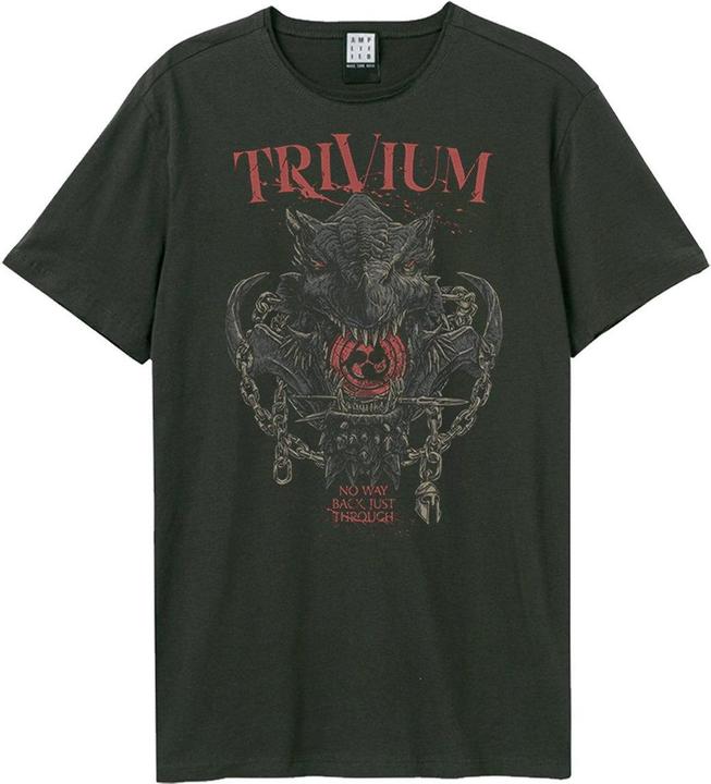 Actual product image Amplified Unisex Adult Dragon Chains Trivium T-Shirt (XS)