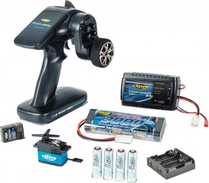 Produktbild Carson rc-reflex pro 3 elektro set in brauner verpackung
