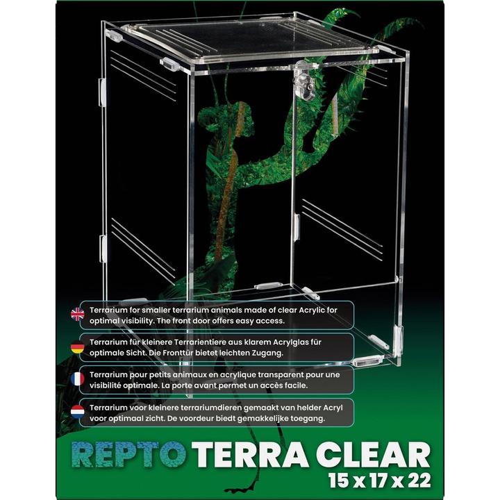 Image du produit Repto Plant Terrarium Plexi, 15 x 17 x 22 cm