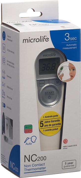 Microlife NC 200 (Stirn, Berührungslos)