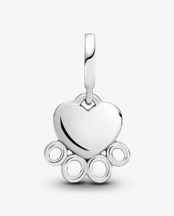 Produktbild Pandora Hearts & Paw Print Charm (Silber 925)
