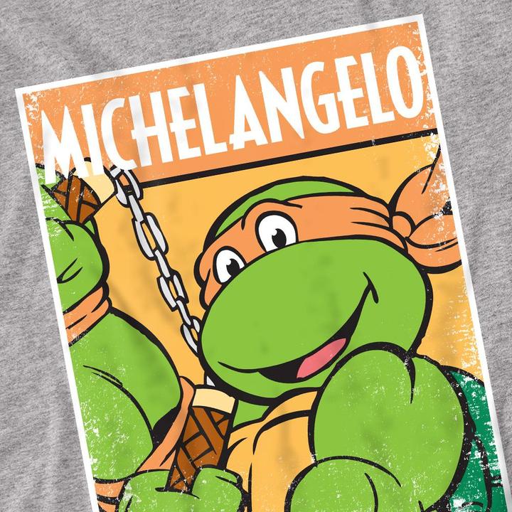 Immagine prodotto Teenage Mutant NT Maglietta Michelangelo Adulto Unisex (XL)