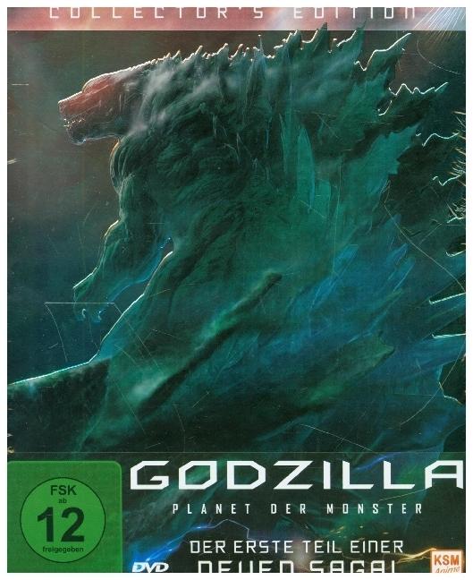Immagine prodotto Godzilla: Il pianeta dei mostri - Edizione da collezione (DVD) (DVD, 2021, Tedesco, Giapponese)