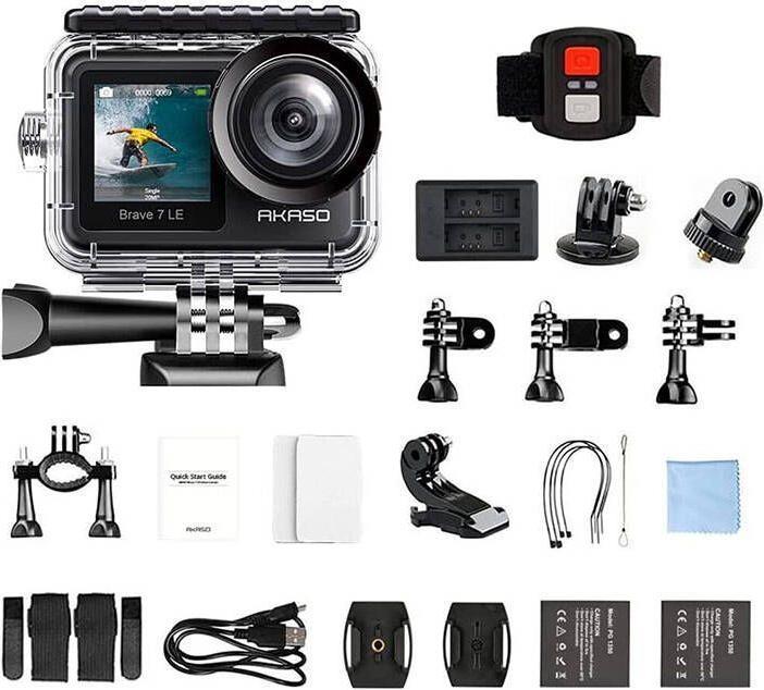 Actual product image Akaso Brave 7 LE (30p, Wi-Fi)