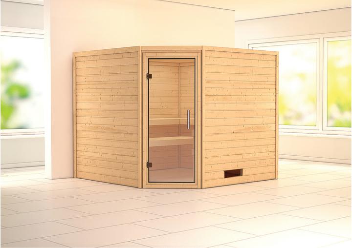Actual product image Karibu Leona without roof rim (Without oven)