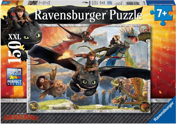 Actual product image Ravensburger Dragons: Taming dragons made easy (150 pieces)