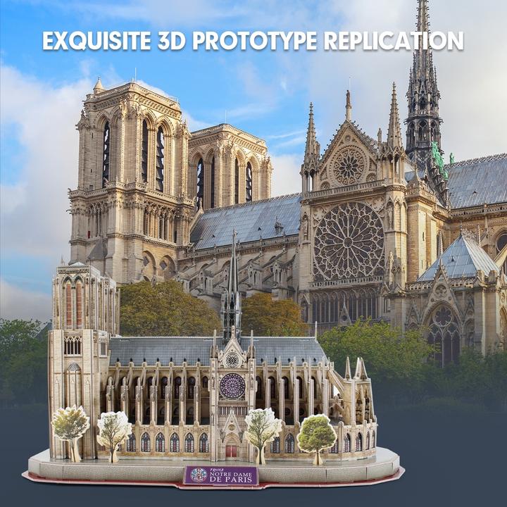 Immagine prodotto Cubicfun 3D Puzzle Notre-Dame de Paris 128 Teile (128 pezzi)