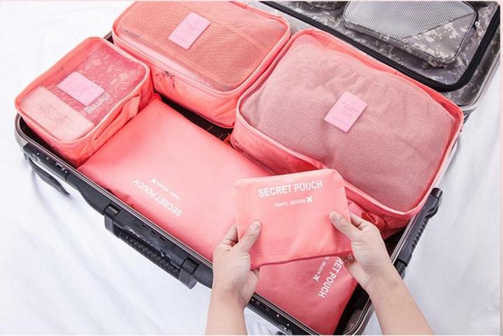Actual product image Noya Suitcase organiser compression garment bag set