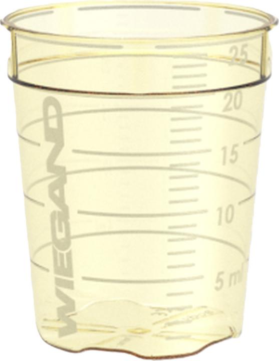 Actual product image Wiegand MediBecher Multi 25ml gelb 47