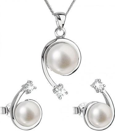 Actual product image Evolution Group Luxury silver set with genuine pearls Pavon 29031.1