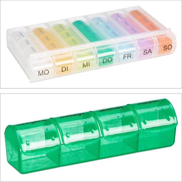 Actual product image Relaxdays Pillbox