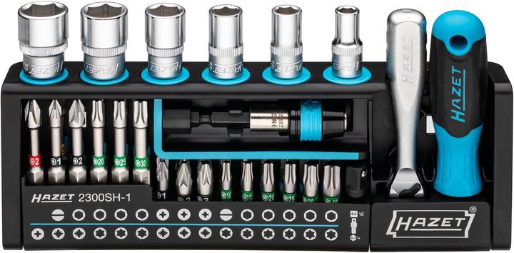 Produktbild HAZET 2300SH-1 (Kreuz Phillips PH M1, Kreuz Phillips PH M3, Kreuz Pozidriv PZ M1, Kreuz Pozidriv PZ M3)
