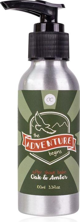 Image du produit Accentra Baume après-rasage ADVENTURE COLLECTION dans un distributeur à pompe en aluminium, 100ml, parfum : (Baume, 100 ml)