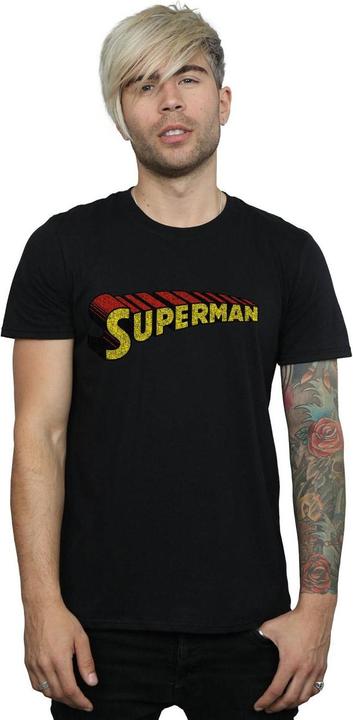 Produktbild Superman Telescopic Crackle Logo TShirt (L)