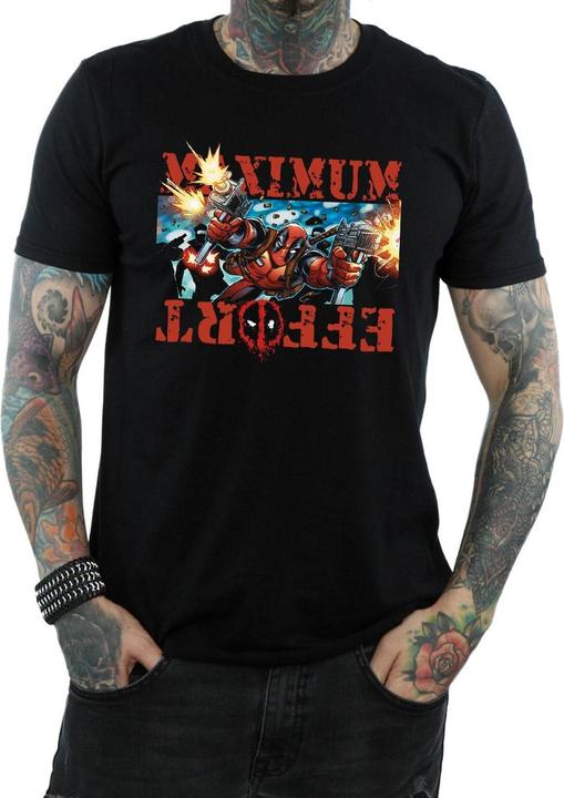 Immagine prodotto Deadpool Maximum Effort Maglietta Uomo (XL)