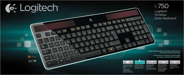 Immagine prodotto Logitech K750 (CH, Senza fili)