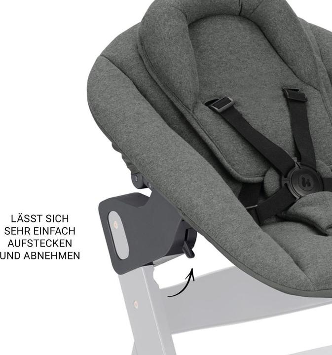Image du produit Hauck Chaises hautes Beta Plus Natural 5-pièces Newborn Set - Chaise haute + (Chaise haute)
