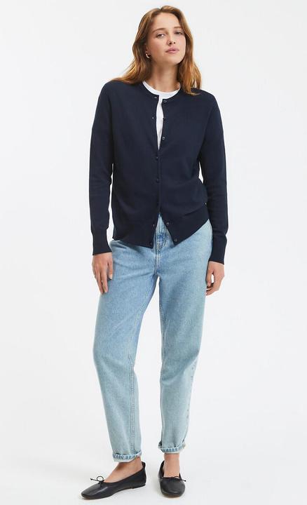 Produktbild La Redoute Collections Cardigan mit rundem Ausschnitt (38)
