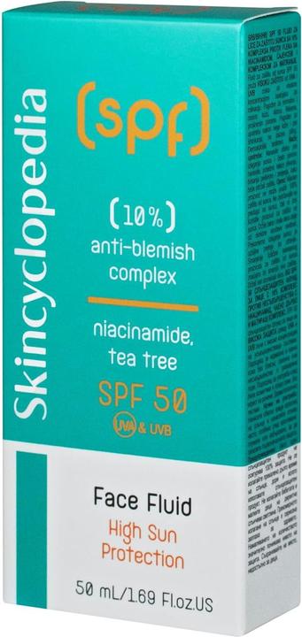 Immagine prodotto Skincyclopedia Fluido anti-macchie SPF 50 (50 ml) (Crema solare viso, SPF 50, 50 ml)