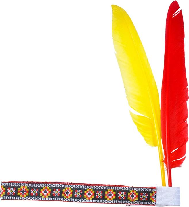 Actual product image Widmann Indian feather ornament