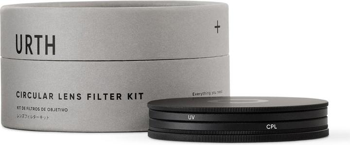 Produktbild Urth 62mm UV + Circular Polarizing (CPL) Lens Filter Kit (Plus+) (UV-Filter, 62 mm)