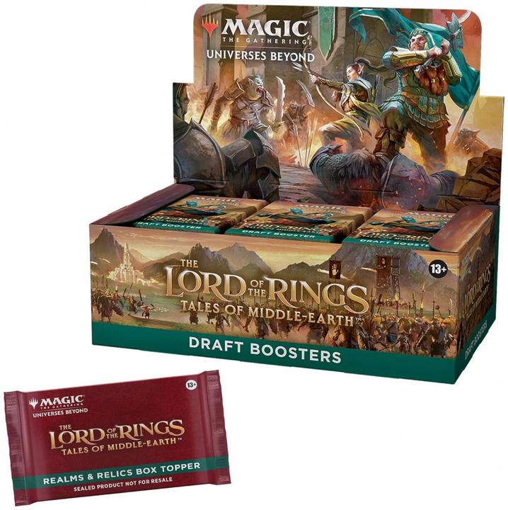 Immagine prodotto Magic the Gathering The Lord of the Rings: Tales of Middle-earth (Inglese, Display del booster)