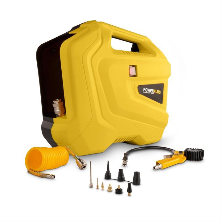Powerplus Kompressor 1100W + 11acc (8 Bar, 1100 l)