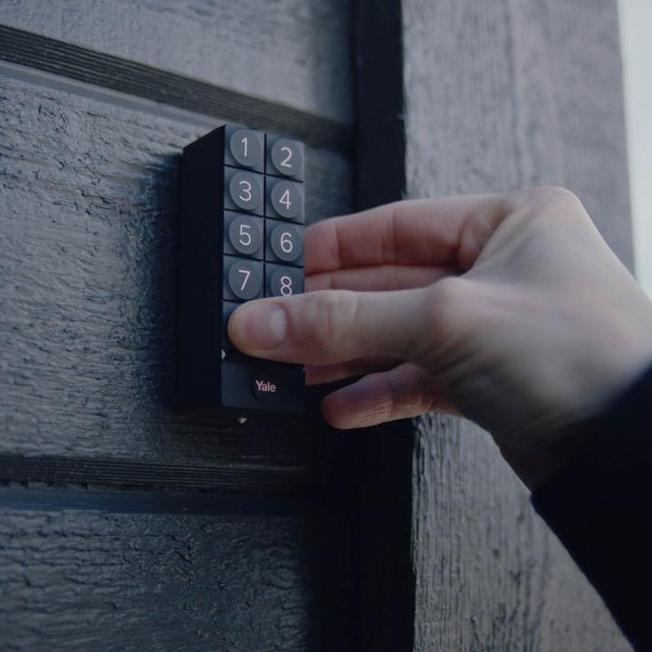 Actual product image Yale Code lock keypad (Electronic numerical code)