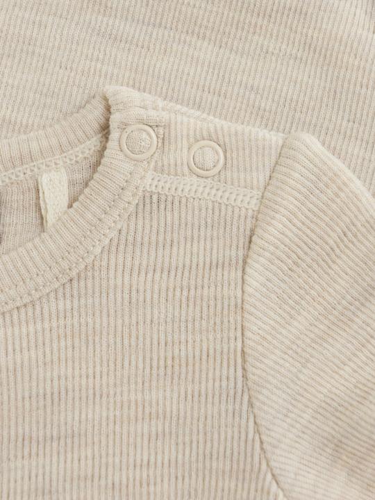 Actual product image CeLaVi Long-sleeved merino wool bodysuit (60)