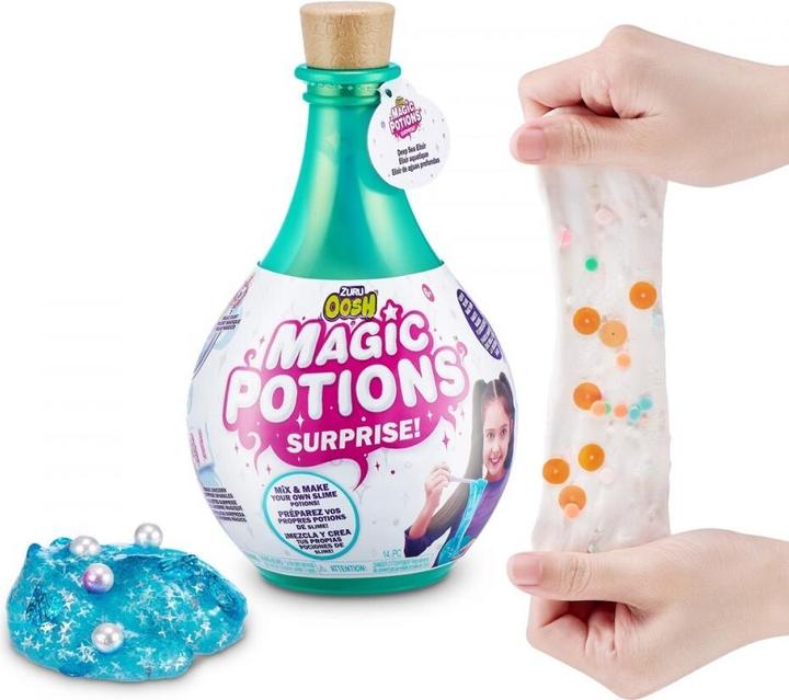 Actual product image Zuru Slime crackling foam 4-pack cardboard 6 pieces