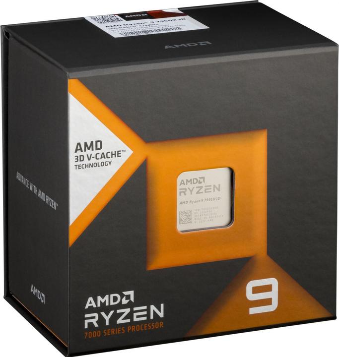 Produktbild AMD Ryzen 9 7950X3D (AM5, 4.20 GHz, 16 -Core)