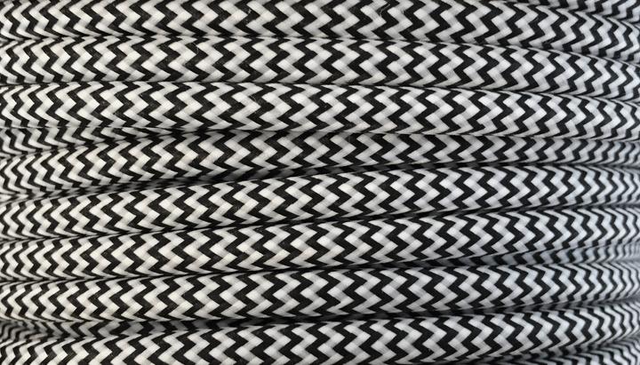 Produktbild Nordlux Stoff, Kabel 25m, Weiss/Schwarz (25 m)