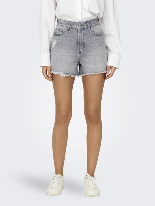 Produktbild Only ONLGABI Hohe Taille Normal geschnitten Jeans-Shorts Jeans-Shorts (S)