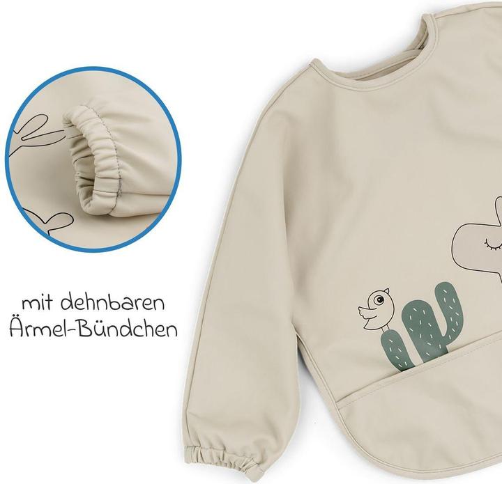 Immagine prodotto Done by Deer Lätzchen Ärmel-Lätzchen - wasserdicht - Lalee - S (6 mesi)