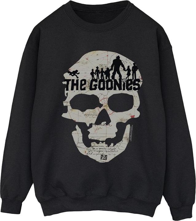 Actual product image Universal Textiles Womens/Ladies Map Skull Sweatshirt (S)