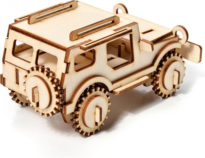 Image du produit Little Story Little-Story Drewniane modèle de puzzle 3D - Jeep