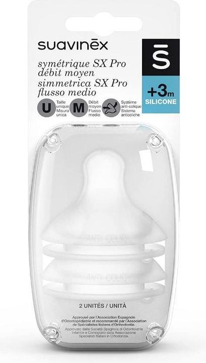 Produktbild Suavinex Silikonsauger SX Pro 2er Pack Sauger M