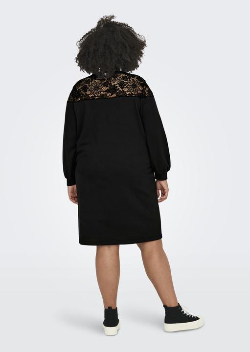Image du produit Only Robe curvy en dentelle à manches longues (M)