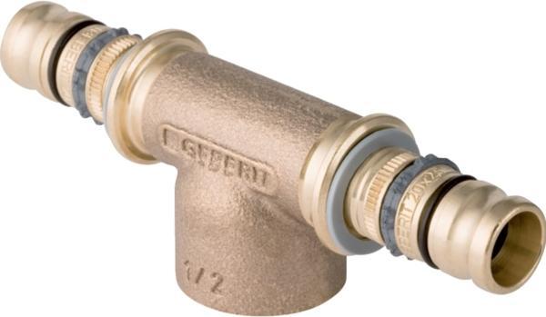 Productafbeelding Geberit Mepla T-stuk met binnendraad d=32 mm Rp=3/4" d1=32 mm