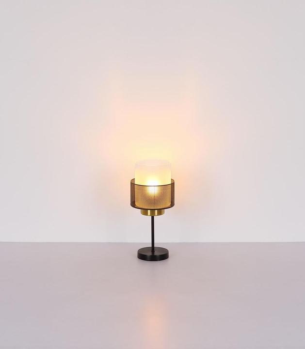 Produktbild Globo Tischleuchte Metall Schwarz Matt, 1xe27 (E27)