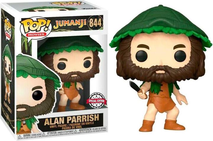 Actual product image Funko Pop! Jumanji : Alan Parrish W/Knife (y3)