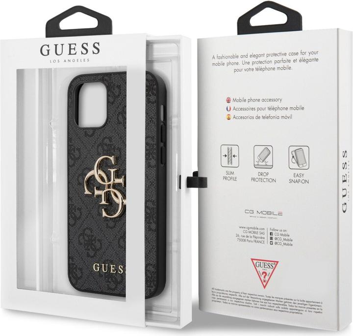 Actual product image Guess Hard Cover 4G Big Metal Logo (Apple iPhone 12)