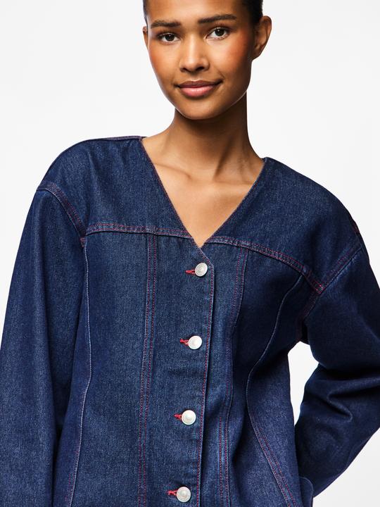 Produktbild Pieces PCDEMI Jeanshemd (XL)