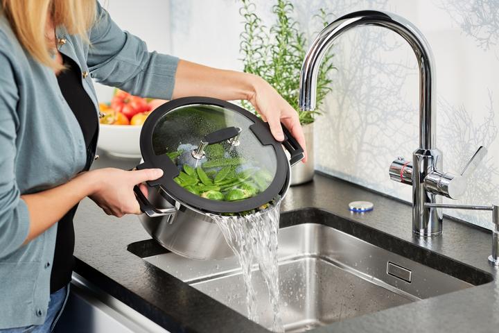 Image du produit Rösle Set de casseroles 6 pcs. SILENCE PRO acier inoxydable (Ensemble de casseroles et de poêles de cuisson, Acier inoxydable)